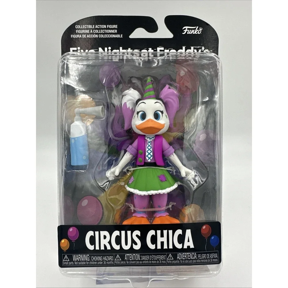 Five Nights at Freddy's Circus Chica Action Figure Funko 2022 FNAF Circus Series